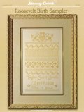 Roosevelt Birth Sampler - Cross Stitch Pattern