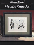 Music Speaks - Cross Stitch Pattern