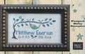 Peapod Baby Sampler - Cross Stitch Pattern