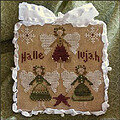 2011 Ornament 8 - Hallelujah - Cross Stitch Pattern