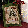 2011 Ornament 9 - Joy & Peace - Cross Stitch Pattern