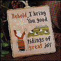 2011 Ornament 12 Good Tidings - Cross Stitch Pattern