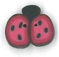Tiny Cranberry Ladybug