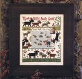 3 Billy Goats Gruff - Cross Stitch Pattern