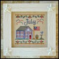 Cottage Of The Month July - Cross Stitch Pattern
