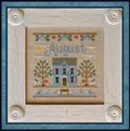 Cottage Of The Month August - Cross Stitch Pattern