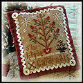 2012 Ornament 6 Six Little Cardinals - Cross Stitch Pattern