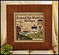 Around the World in 80 Days - Cross Stitch Pattern