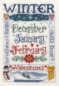 Winter Season - Cross Stitch Pattern