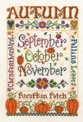 Autumn Season - Cross Stitch Pattern