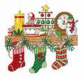 Mantel Mischief - Cross Stitch Pattern