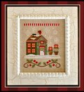 Santa's Village 2 - Poinsettia Place - Cross Stitch Pattern