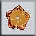 5 Petal Dim Flower Topaz
