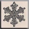 Large Snowflake - Crystal