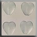 Medium Channeled Heart-Matte Crystal (4)
