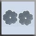 Petite Flower Matte Silver
