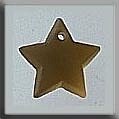 Medium Star-Matte Light Topaz