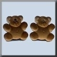 Very Petite Teddy Bears, Brown (2)