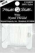 Nymo Beading Thread 100% Nylon, White