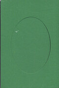 Small Green Card - Oval Opening