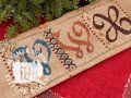 Calico Sampler #8 V W X - Cross Stitch Pattern