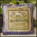 Little Sheep Virtues 4 - Courage - Cross Stitch Pattern