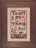Thankful (with buttons) - Cross Stitch Pattern
