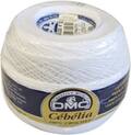 Size 30 Bright White DMC Cebelia Crochet Cotton Thread