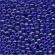 Opal Periwinkle Glass Pony Beads - Size 8/0 (3mm)