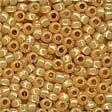 Golden Opal Glass Pony Beads - Size 8/0 (3mm)