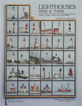 Lighthouses Here and There - Cross Stitch Pattern