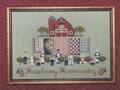 Raspberry Homecoming - Cross Stitch Pattern