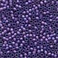 Frosted Royal Purple Beads - Size 11/0 (2.5mm)