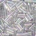 Crystal Bugle Beads - 6mm Long