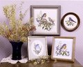 Bluebirds Of Happiness - Cross Stitch Pattern