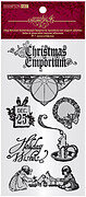 Graphic 45 Christmas Emporium 1 - Cling Rubber Stamps