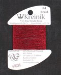 Red Hi Lustre (003HL) #4 Braid