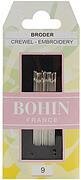 Bohin Crewel Embroidery Needles - Size 9