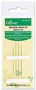Clover Beading Hand Needles - Size 10-13