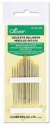 Clover Gold Eye Milliners Needles