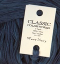 Crescent Colours - Wavy Navy