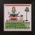Clutter (Curly Girl Design) - Cross Stitch Kit