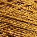 Needloft Craft Yarn 20 Yard Card - Gold