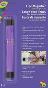 LoRan Line Magnifier With Sliding Markers