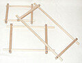 Split Rail Scroll Frame Set