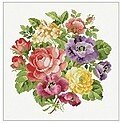 Flower Bouquet - Cross Stitch Pattern