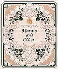 Wedding Sampler - Cross Stitch Pattern