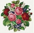 Romantic Bouquet - Cross Stitch Pattern