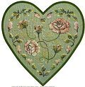 Rose Coeur - Cross Stitch Pattern