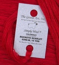 Simply Wool Thread - Buckeye Scarlet